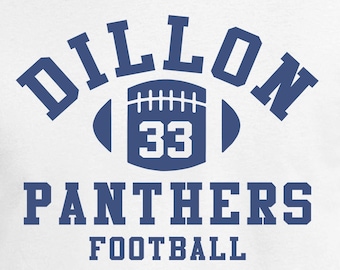 Arquivos digitais de futebol americano do Dillon Panthers - Design - Cricut - SVG - Silhouette Cameo - PNG - EpS - PDF - DxF - Inspirado em Friday Night Lights