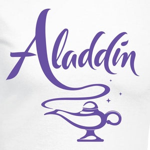 Aladdin Digital Cut Files - Design Files - Cricut - SVG - Silhouette Cameo - PNG - EpS - PDF - DxF - Aladdin
