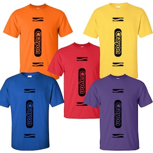Crayon Costume Digital Files - Design Files - Cricut - SVG - Silhouette Cameo - PNG - EpS - PDF - DxF - Crayons