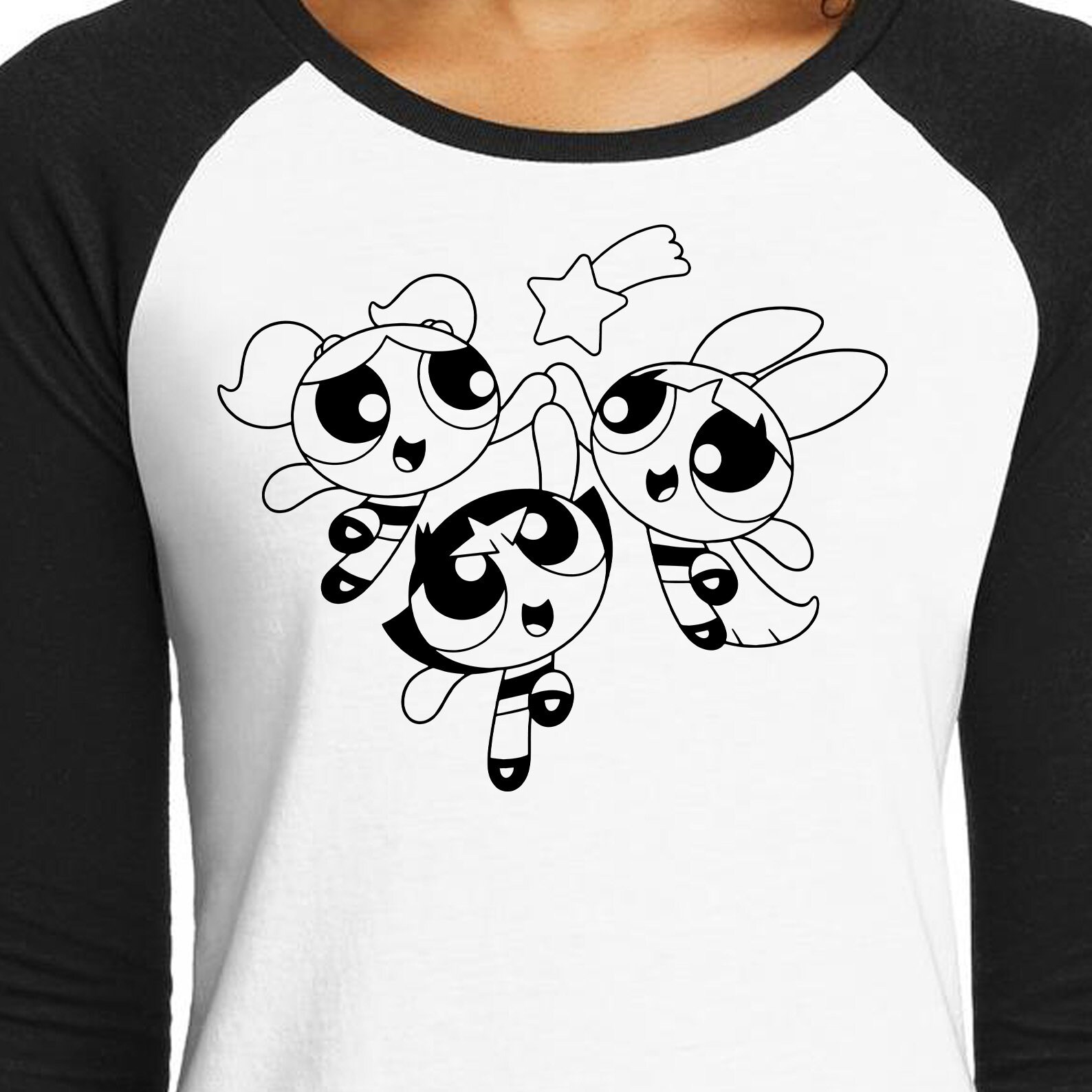 パーカー Bubbles - melt the lady basic jersey tops lI Bubbles™, Little Devil - The Power Puff Girls™ Classic