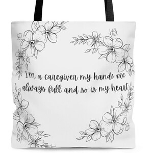 Caregiver Healthcare Nursing Gift Tote Bag Appreciation Gift, Christmas Gift CNA Week Celebrate All The Hard Working Frontline Workers