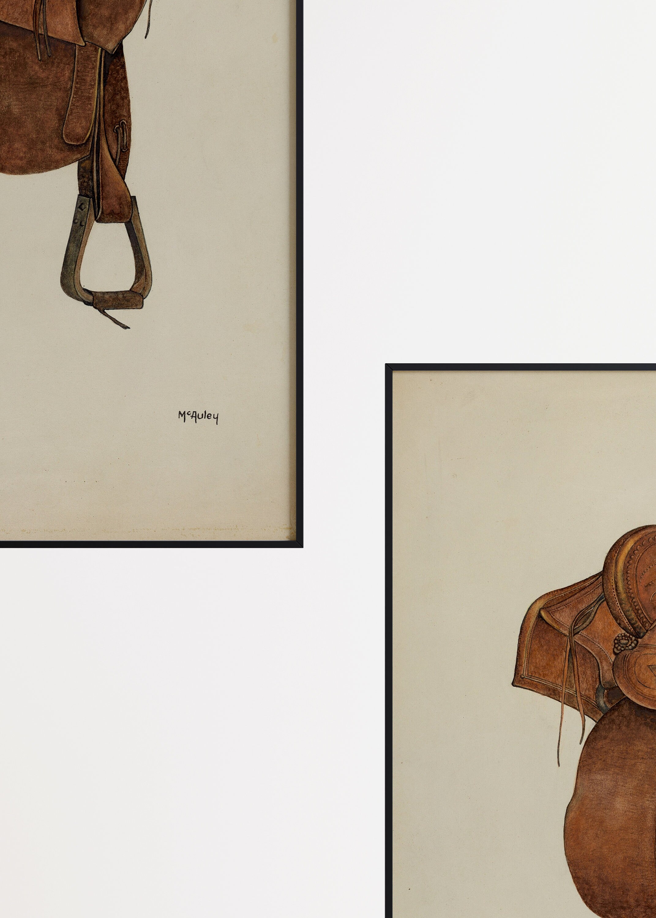 Shaddle Vintage Saddle Artwork Printable - Etsy