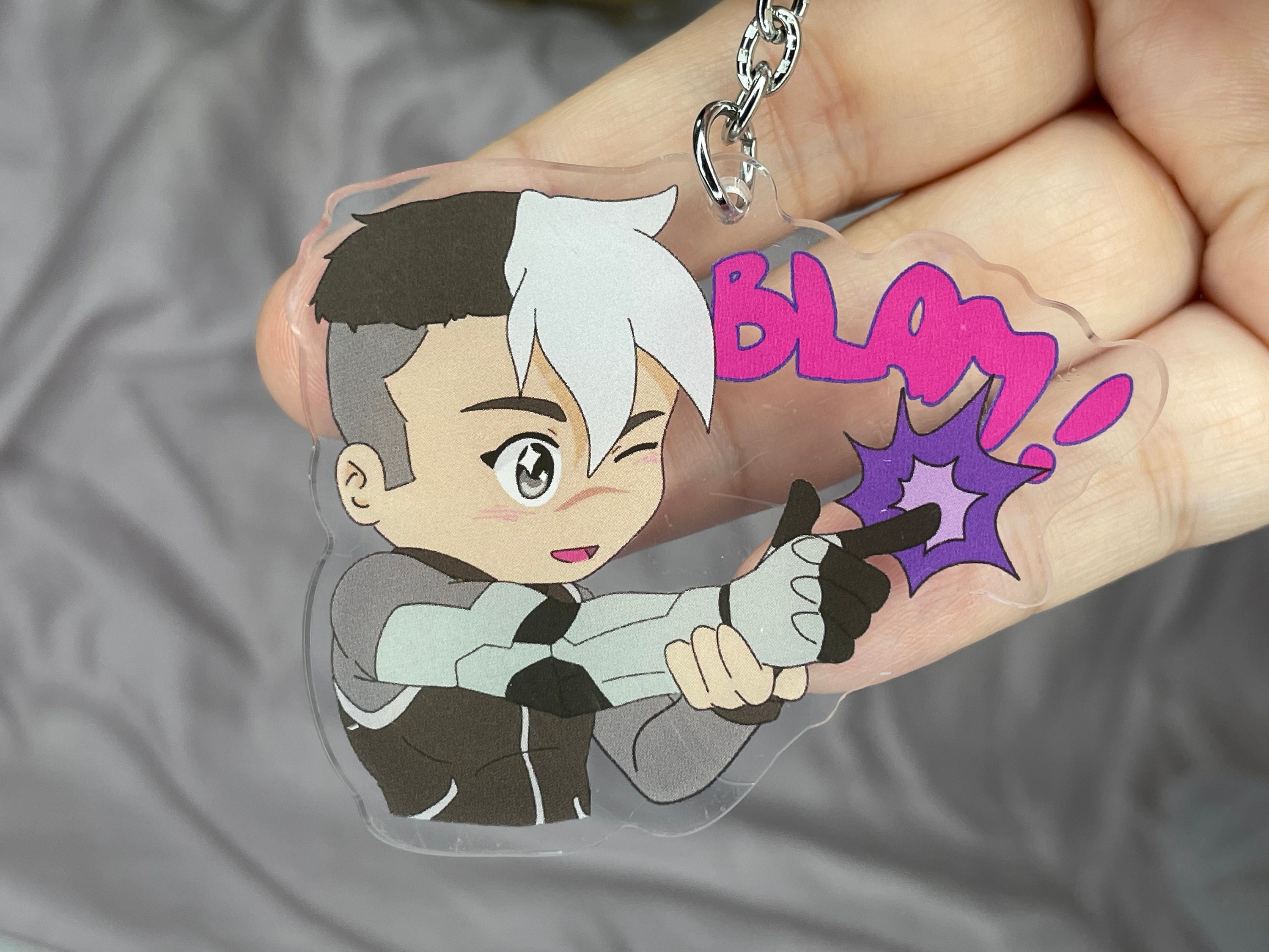 Voltron Acrylic Keychains, Shiro Voltron Keychain, Keith and Lance ...