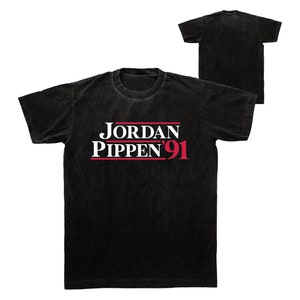 1991 NBA Ballot Box Tee, Michael Jordan / Scottie Pippen, Chicago Bulls shirt, 1991 NBA Finals Champions T-Shirt