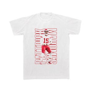 Patrick Mahomes Übergroßes Bootleg Superbowl MVP T-Shirt, 2024 NFL Saison GOAT Vintage Quarterback Shirt, trendiges Football Saison T-Shirt, Geschenk
