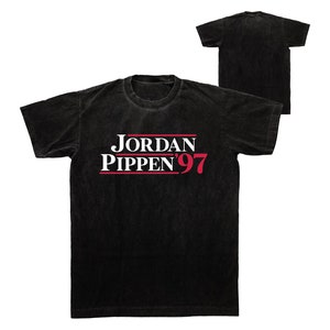 1997 NBA Ballot Box Tee, Michael Jordan / Scottie Pippen, Chicago Bulls shirt, 1997 NBA Finals Champions T-Shirt
