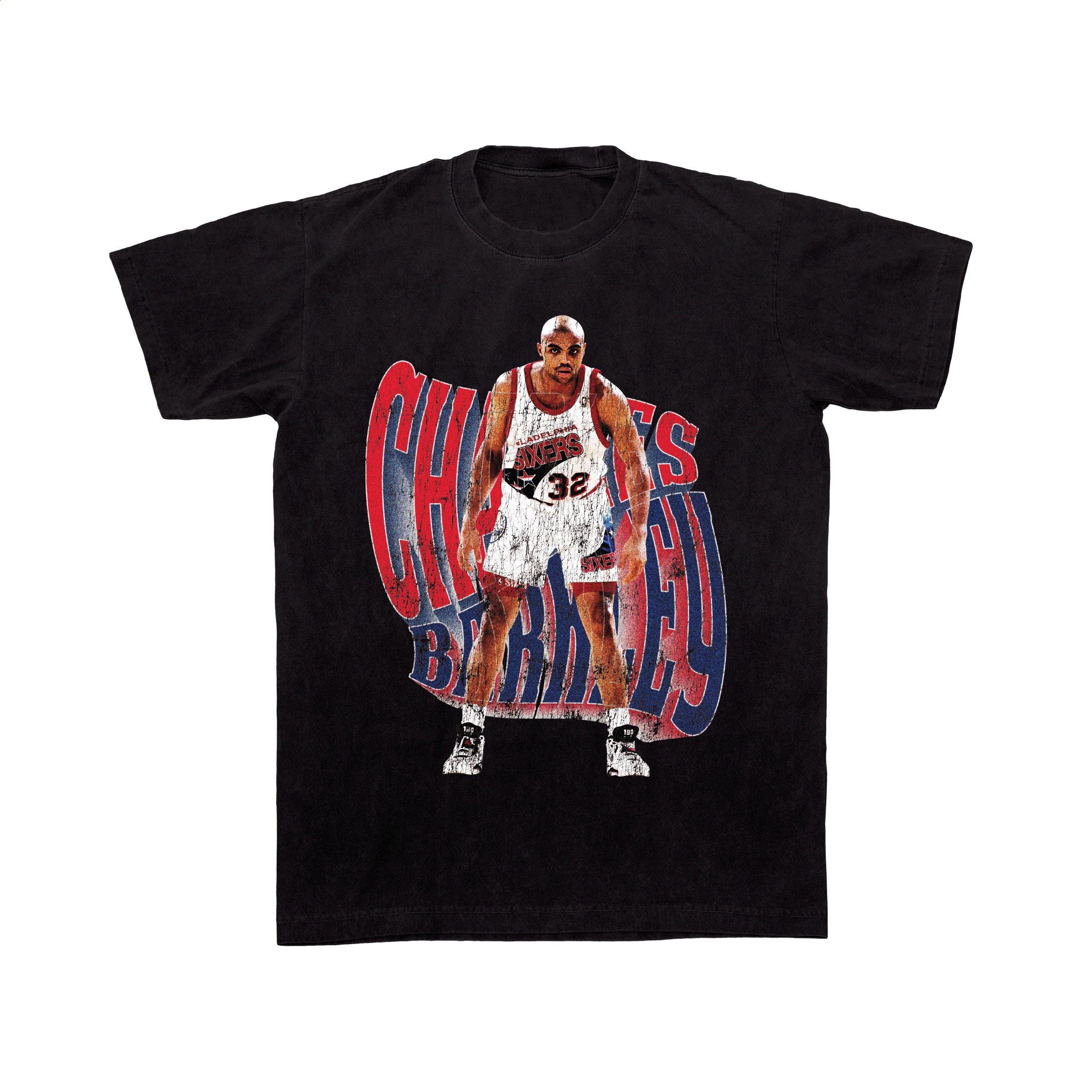 希少 PRO PLAYER  ロケッツ チャールズ・バークレー選手Tシャツ 希少 PRO PLAYER ロケッツ チャールズ・バークレー選手Tシャツ