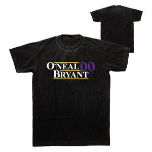 2000 NBA Ballot Box Tee, Shaquille O&#39;Neal / Kobe Bryant, Los Angeles Lakers shirt, 2000 NBA Finals Champions T-Shirt