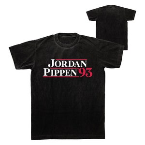 1993 NBA Ballot Box Tee, Michael Jordan / Scottie Pippen, Chicago Bulls shirt, 1993 NBA Finals Champions T-Shirt