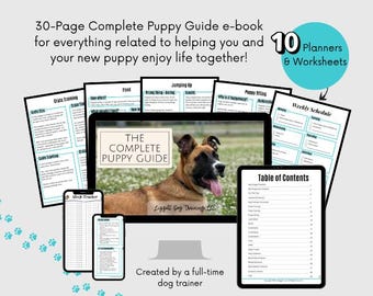La guida completa per cuccioli / Pianificatore di addestramento e cura per i nuovi proprietari di cuccioli