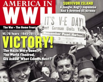 Amerika im Zweiten Weltkrieg Magazin 4 Ausgaben Achse Verbündete Eisenhower Hitler Mussolini JPG Sofort Lieferung!