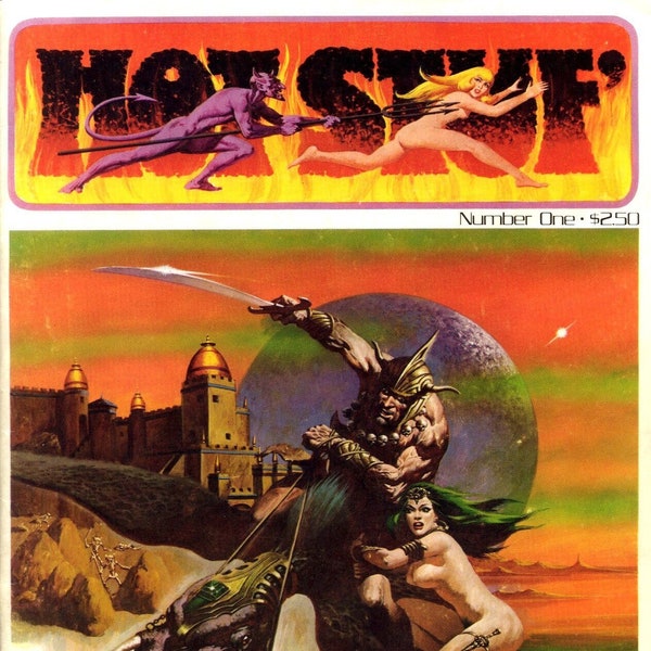 HOT STUFF Comics Magazine, 8 numéros, romans graphiques underground de fantasy pour adultes PDF