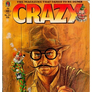 89 PROBLÈMES Crazy Magazine vintage Humour Comics Magazine. Format PDF image 1