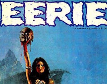 ¡144 NÚMEROS! Colección completa de la revista Eerie Warren PDF