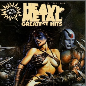 302 Issues Heavy Metal Magazine Comics Graphic Novels PDF image 1