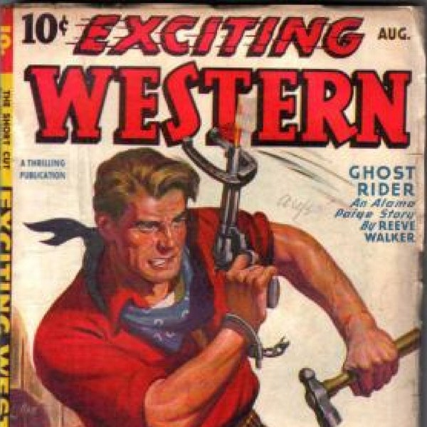 99 cents ! 10 numéros Pulp Fiction Dime Bundle 2 Gun Western Story Book Complete Cowboy Exciting Western PDF CBR