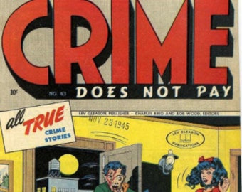 123 Issues! Crime Does Not Pay Pulp Comic Fiction CBR CBZ