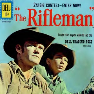 15 Issues PDF CBR The Rifleman DELL Comic Book Collection image 1