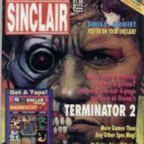 93 uitgaven Uw Sinclair Vintage videogamecomputermagazine PDF