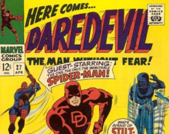 134 números! Daredevil Comics .cbr .cbz Marvel Spiderman Vintage