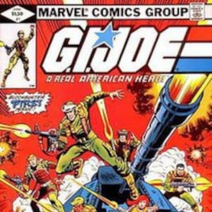 155 Issues! G.I. JOE Marvel Comics .CBR Format Instant Delivery!