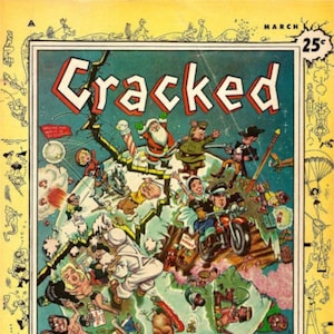 277 ISSUES! Cracked Magazine Vintage Humor Comics Magazine .CBZ Format