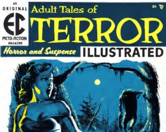 42 números Haunt of Fear EC Colección de cómics de terror Formato PDF de la Edad de Oro vintage