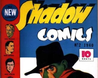 53 problèmes ! .CBR The Shadow COMPLETE Collection de bandes dessinées