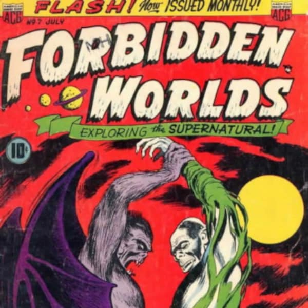 145  Issues! Forbidden Worlds .cbz .cbr Comic Book Collection Vintage Golden Age