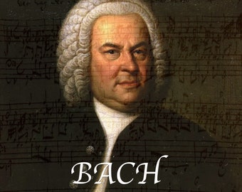 160+ Sheet Music from Bach for PIANO PDF Instant Delivery