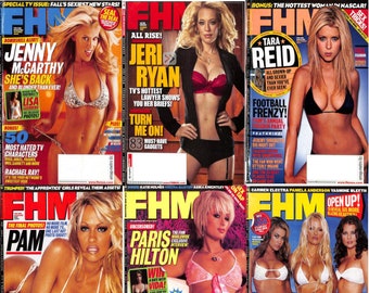 52 problemas! ¡Revistas de moda FHM! Formato .PDF