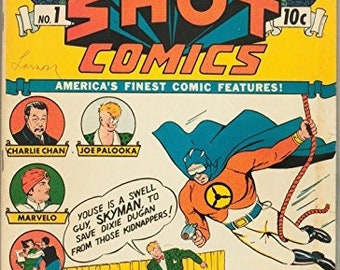 116 ISSUES! Big Shot Comics! .cbr .cbz Format Instant Download & Delivery!