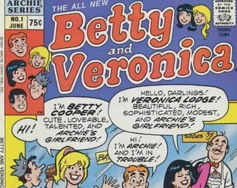 278 ISSUES! Betty and Veronica Comics! Archie Sabrina .cbr Format Instant Download and Delivery!