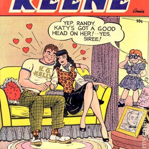 132 Katy Keene Comics + Bonuses! .CBZ Format Vintage Golden Age