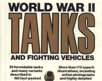 Eine illustrierte Anleitung für Panzer und Maschinen des Zweiten Weltkriegs Achse Verbündete Eisenhower Mussolini JPG Sofortlieferung!