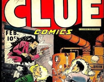 87 ISSUES! Real Clue Crime Stories Comics! Instant Download & Delivery! .cbr .cbz Format
