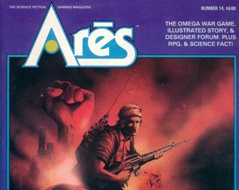 ARES Magazine #14 The Omega War Instant Deliver Jeux de guerre Compteur hexagonal SPI Avalon Hill Gmt