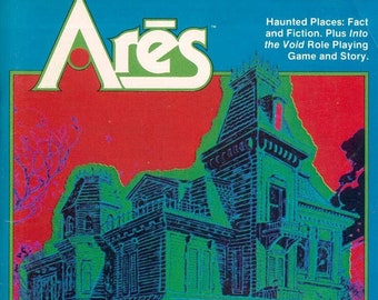 ARES Magazine #15 Nightmare House First Contact Livraison instantanée Jeux de guerre Hex Counter SPI Avalon Hill Gmt