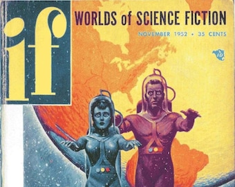 175 nummers IF Science Fiction Magazine! PDF-onmiddellijke levering