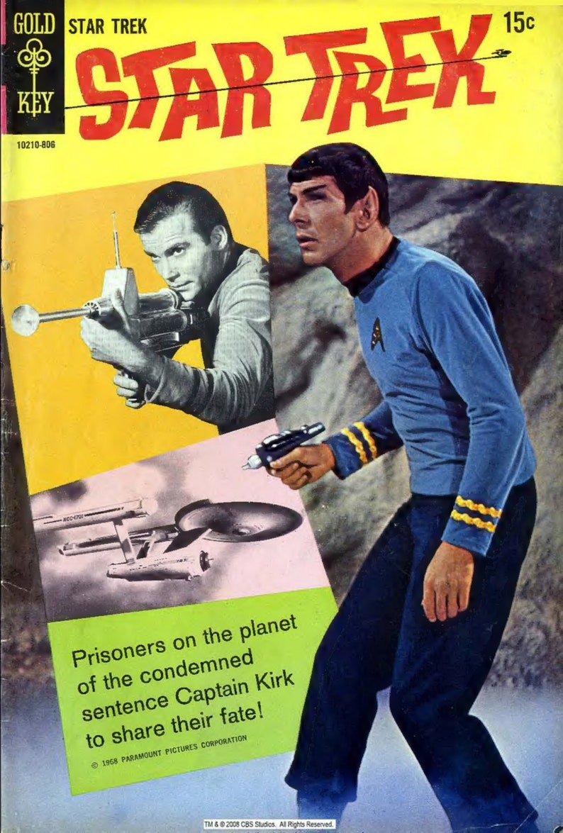 61 problemas Colección completa de cómics Star Trek Gold Key en PDF imagen 1