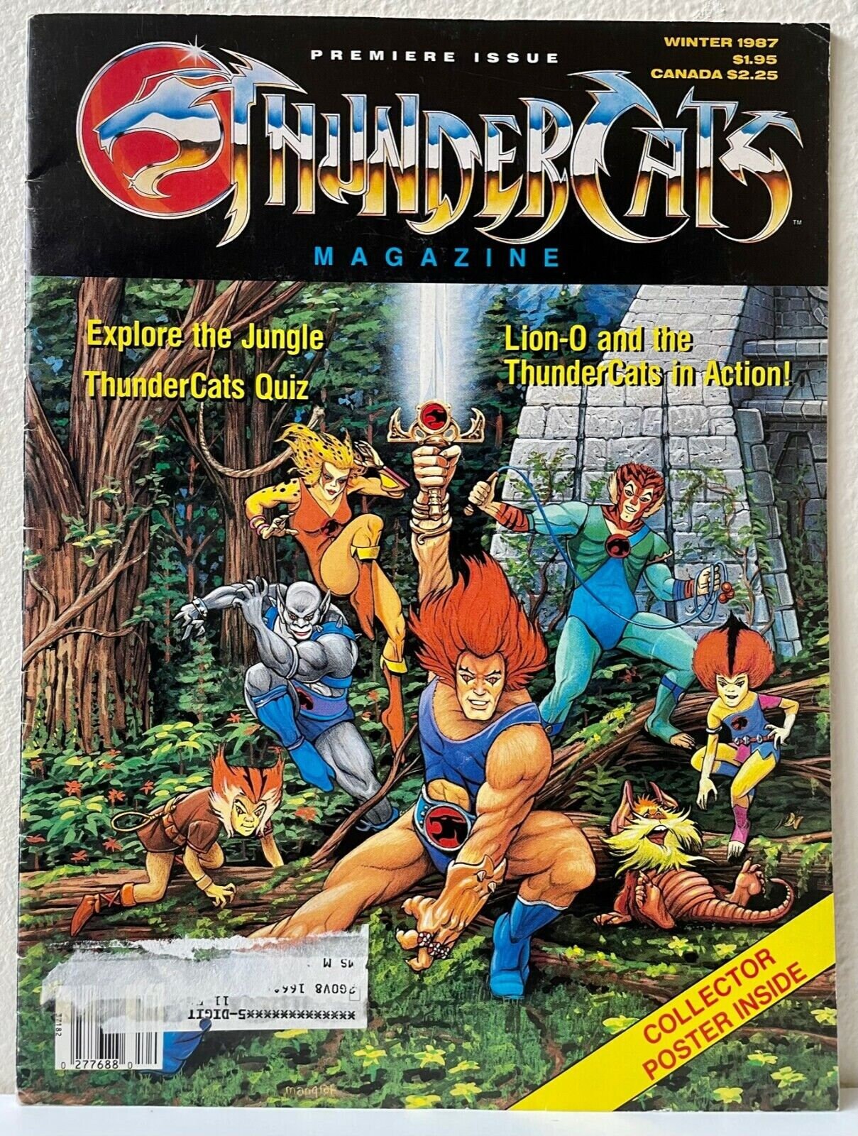 30 ISSUES Thundercats Comics and Magazines Snarf Liono Cartoon Action