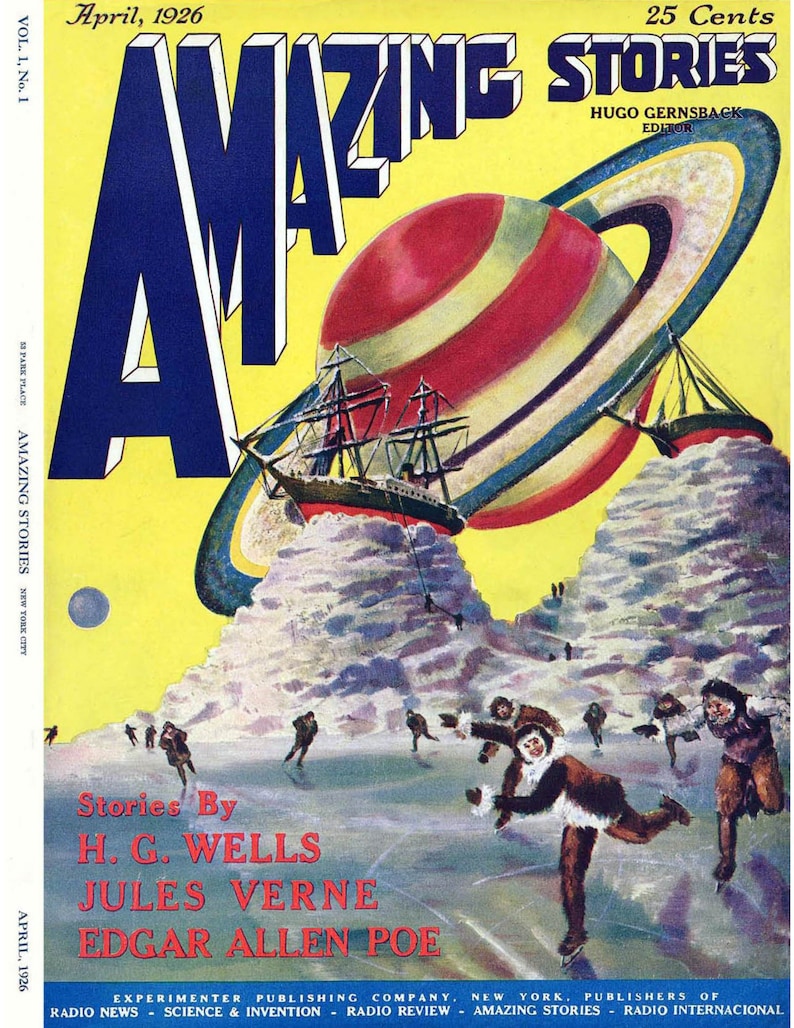 131 Issues Amazing Stories Magazine Science Fiction Magazine PDF image 1