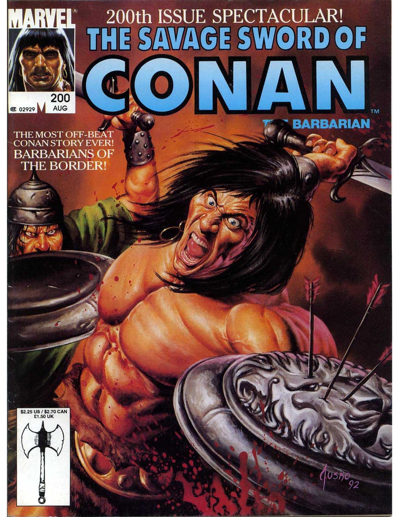 238 Issues BONUSES Savage Sword of Conan CBR Vintage Curtis Marvel Comics image 7