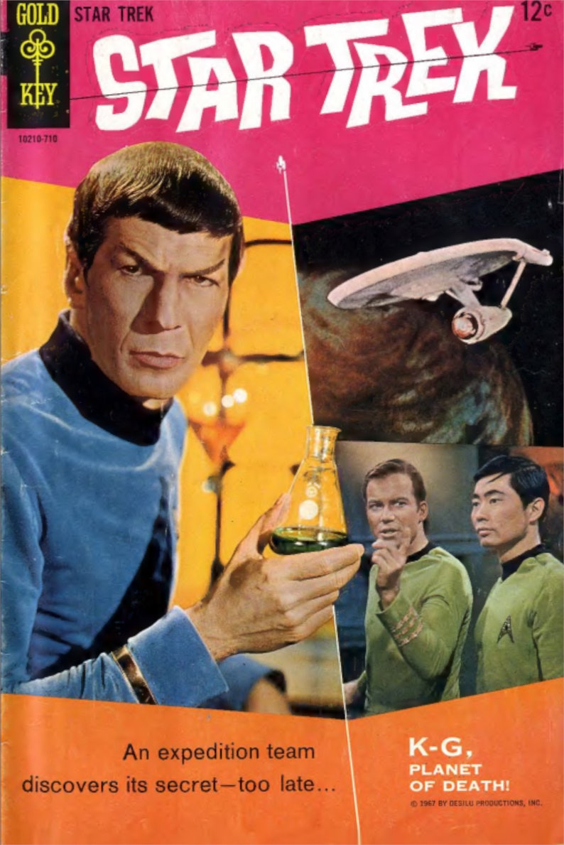 61 problemas Colección completa de cómics Star Trek Gold Key en PDF imagen 2