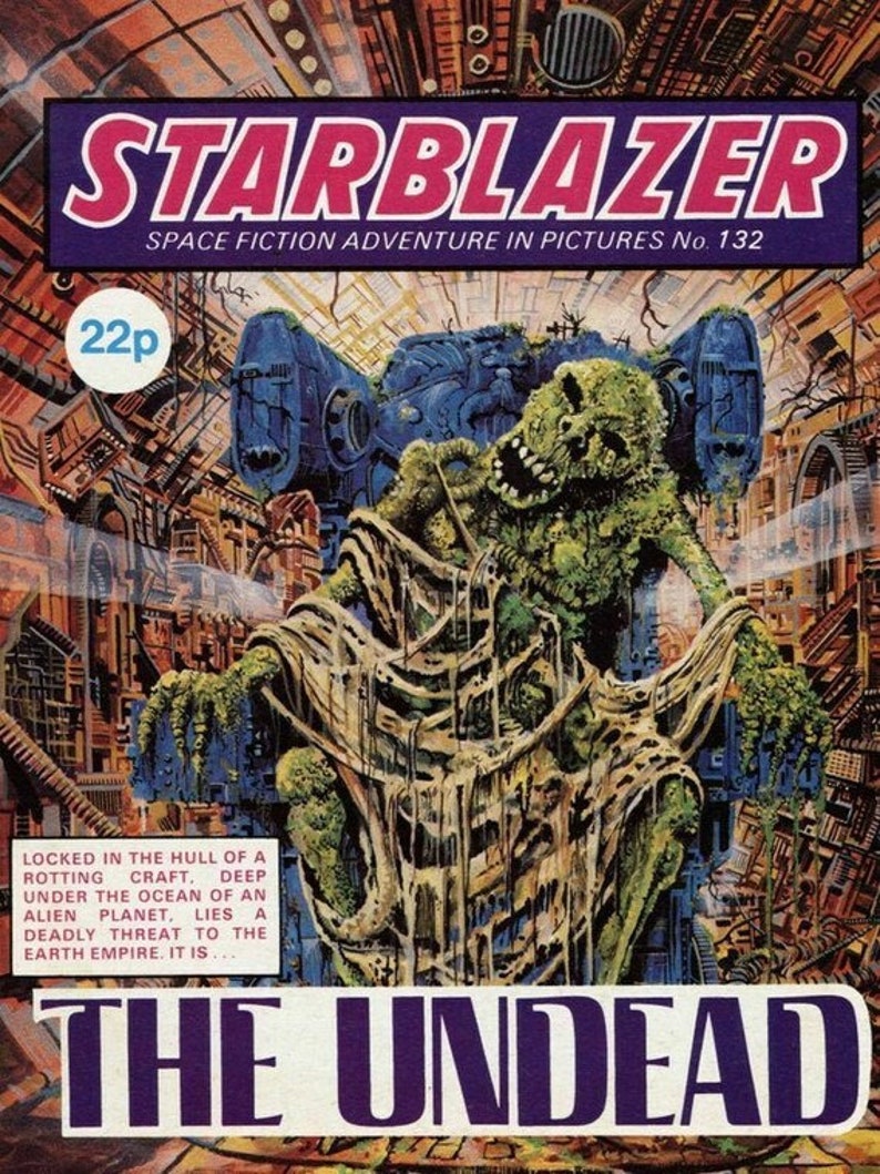 280 Issues STARBLAZER Science Fiction Magazine Comics Graphic Novels PDF image 4