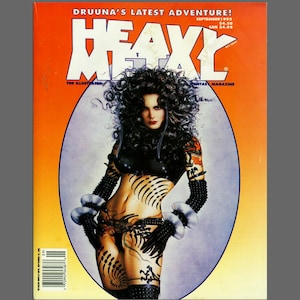302 Issues Heavy Metal Magazine Comics Graphic Novels PDF image 5