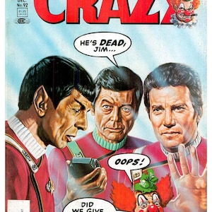 89 PROBLÈMES Crazy Magazine vintage Humour Comics Magazine. Format PDF image 8