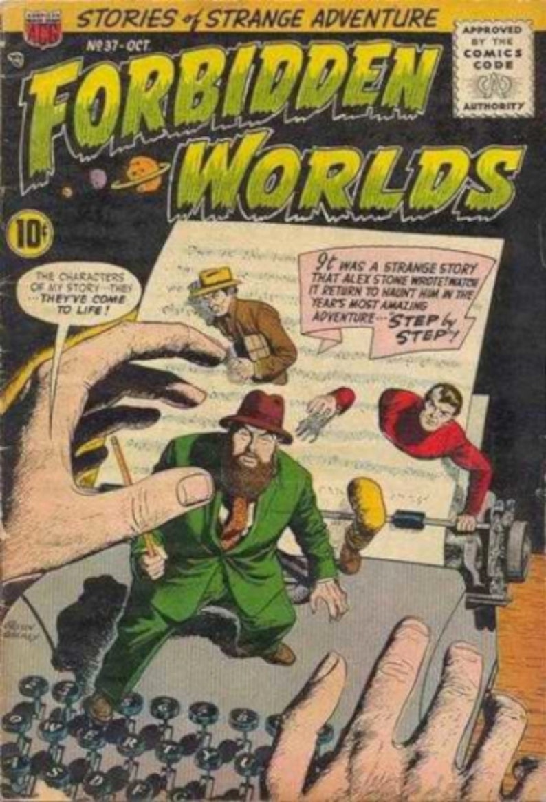145 Issues Forbidden Worlds .cbz .cbr Comic Book Collection Vintage Golden Age image 3
