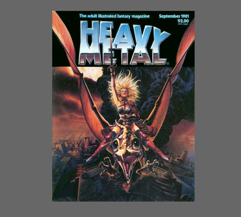 302 Issues Heavy Metal Magazine Comics Graphic Novels PDF imagem 4