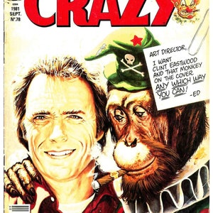 89 PROBLÈMES Crazy Magazine vintage Humour Comics Magazine. Format PDF image 9